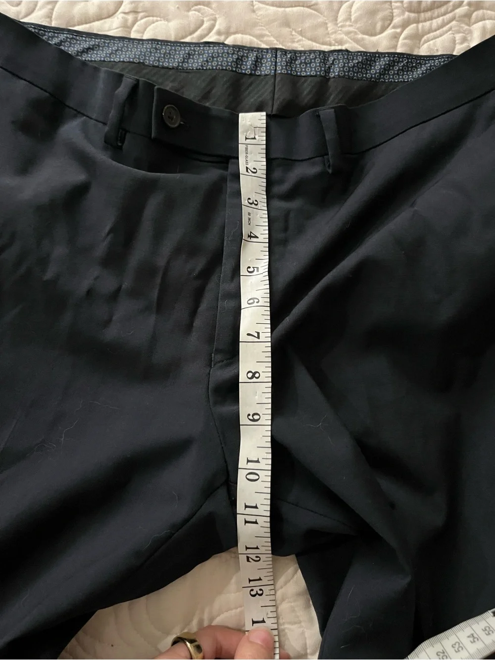 Lauren Ralph Lauren Wool Blend Men's Navy Dress Pants 34x30